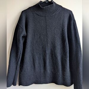 Slouchy Mock Turtleneck Sweater